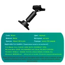 HGDO B24-B29 Rear View In Door Interior Mirror Mounting Bracket Car Dvr Holder Mirror Dash Cam Support For Toyota Tesla BENZ BWM
