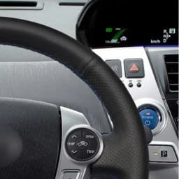 DIY Hand sewing Microfiber Leather Auto Car Steering Wheel Cover For Toyota Prius 30(XW30) 2009-2017 Prius C(US) Car Accessories