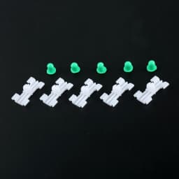 10pcs Plastic Car Side Molding Clip Auto Door Bumpstrip Retaining Fastener Clips for BMW E46 51138231130 Interior Accessories