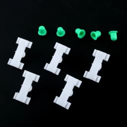 10pcs Plastic Car Side Molding Clip Auto Door Bumpstrip Retaining Fastener Clips for BMW E46 51138231130 Interior Accessories