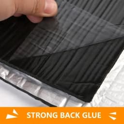 Sound Deadener Mat Auto Acoustic Thermal Mat Sound Proof Wall Panels Car Deadening Noise Insulation Mats for Car 5/10mm 200x50cm