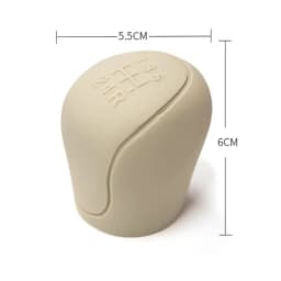 Car Manual Gear Shift Knob Cover Silicone Anti-slip Grip Covers Manual Handle Silicone Protection Auto Interior Accessories