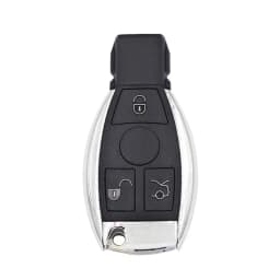 No Logo 5pcs Xhorse VVDI BE Key Pro 3/4 Button Remote Car Key for Mercedes Benz V4.2 Yellow Improved Version Smart 315MHz/433MHz