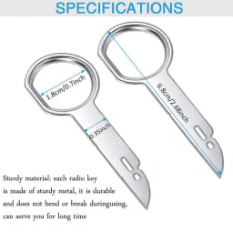 4pcs Car Radio Removal Tool Stereo Key Useful Radio Stereo Release Removal Install Tool Car Repair Tool Accessories Removal Tool