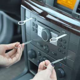 4pcs Car Radio Removal Tool Stereo Key Useful Radio Stereo Release Removal Install Tool Car Repair Tool Accessories Removal Tool