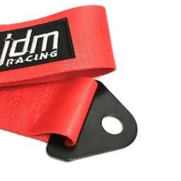 High-Strength Nylon Tow Strap Universal JDM RACING Car Tow Auto Trailer Ropes Front and Rear Bumper Trailer Towing Strap Decor