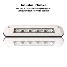RV Van Trailer Exterior Lamp 12V/24V Waterproof LED Awning Porch Light Caravan Interior Wall Lamps