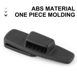 SEAMETAL 2pcs Car Seat Belt Holder Clip ABS Safety Belt Clip Prevent Falling Universal Seat Belt Accessories Stay in Position