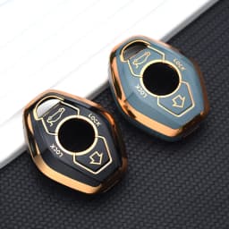 TPU Shell Fob for BMW X5 E53 X3 F83 E46 E39 E38 E60 E63 E61 E64 Series 3 5 7 330i Z3 Z4 E85 E86 M5 325i Car Key Cover Case Cover