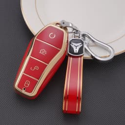 4 Buttons TPU Car Key Case for BYD Atto 3 Han EV Dolphin Remote Control Protect Cover Auto Accessories