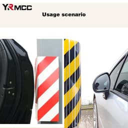 4PCS Garage Wall Protector Foam Edge Corner Cars Anti-collision Sticker Garage Columns Anti Scratch Auto Door Bumper Protectors