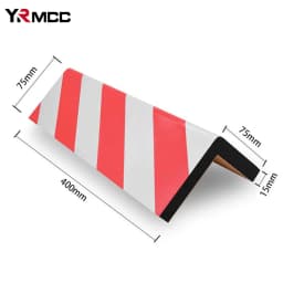 4PCS Garage Wall Protector Foam Edge Corner Cars Anti-collision Sticker Garage Columns Anti Scratch Auto Door Bumper Protectors