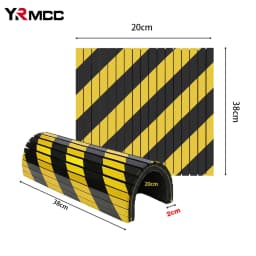 4PCS Garage Wall Protector Foam Edge Corner Cars Anti-collision Sticker Garage Columns Anti Scratch Auto Door Bumper Protectors