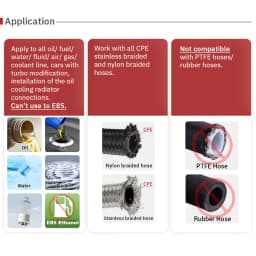 Universal AN4 AN6 AN8 AN10 AN12 AN16 Straight 45 90 120 180 Degree Oil Fuel Swivel Hose End Fitting Oil Hose End Adaptor Kit