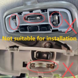 Ice Blue White Car Interior Light LED Reading Lamp For Ford Ecosport Focus 2 MK2 2007 2008 2009 2010 2011-2014 Roof LED Lamp