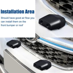 4Pcs Deer Warning Whistles Device Portable Deer Repelling Whistles Mini Car Safety Deer Whistle Weather-Resistant Animal Alert
