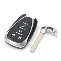 KEYYOU Smart Remote Key Shell Case For Chevrolet Chevy Camaro Cruze Malibu 2016 2017 2018 2019 2020 2/3/4/5 Buttons