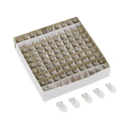 A Box Of 100 Light Bulbs 194 T10 Incandescent Bulbs Interior Dome High Mount Stop Directional Signal 657 912 1250