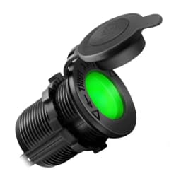 12V Waterproof Car Cigarette Lighter Socket Auto Boat Motorcycle Tractor Power Outlet Socket Receptacle Car Accessories