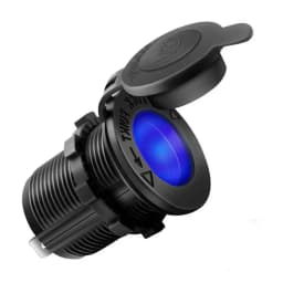 12V Waterproof Car Cigarette Lighter Socket Auto Boat Motorcycle Tractor Power Outlet Socket Receptacle Car Accessories