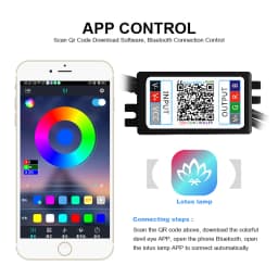 360 Degree LED RGB APP Bluetooth Devil Demon Eyes Car Motorcycle 2.5 3.0 Inch Projector Lenscar Angel Eye DRL Car Accessories