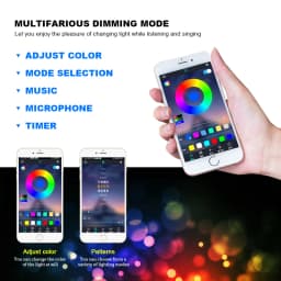 360 Degree LED RGB APP Bluetooth Devil Demon Eyes Car Motorcycle 2.5 3.0 Inch Projector Lenscar Angel Eye DRL Car Accessories