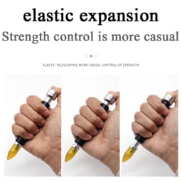 Automobile sheet metal dent repair magnetic leveling pen trace-free paint-free hail pit recovery tool pit knocking pen with 2tip