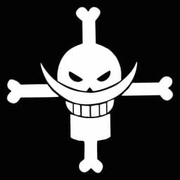 G162 Car Stickers Whitebeard Pirates Marine Reflective Decoration For Fuel Tank Cap Bumper Trunk Motorcycle Helmet Laptop Phone