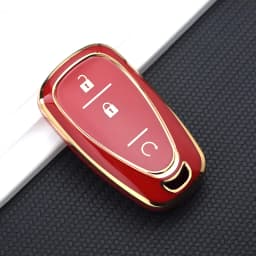 For Chevrolet Malibu Blazer Traverse Seeker Onix Equino Volt Bolt Trax Orlando Cruze Spark Sonic Camaro TPU Car Key Case Cover