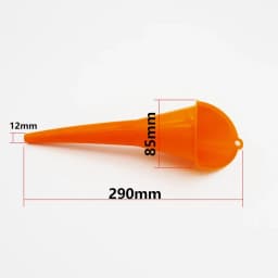 Car Long Mouth Oil Funnel Anti-splash Gasoline Oil Fuel Filling Tool Plastic Engine Funnel Motorcycle Refueling Auto Accessories