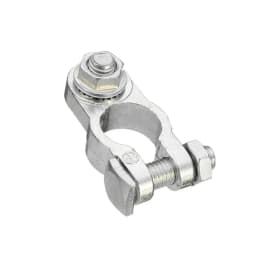Battery Terminal Clamp Clip Connector 2Pcs Zinc Alloy Positive &Negative Pole Car Battery Terminal Clamp Clip Batteries Access