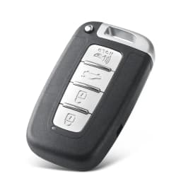 KEYYOU 2/3/4 Buttons Smart Car Remote Key Case Shell For Hyundai IX35 Sonata 8 Elantra For Kia K2 K5 Sportage Forte Replacement