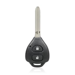 2 Buttons Car Remote Key Shell Case Smart Key Car Case Replacement Keyless Entry Transmitter Shell Fit for Toyota Corolla RAV4