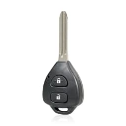 2 Buttons Car Remote Key Shell Case Smart Key Car Case Replacement Keyless Entry Transmitter Shell Fit for Toyota Corolla RAV4