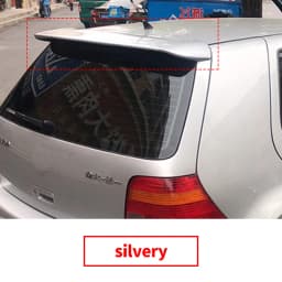 For Volkswagen VW GOLF 4 Roof Spoiler 1998-2004 Mk4 ABS Material Unpainted Color Rear Trunk Lip Spoiler Wing