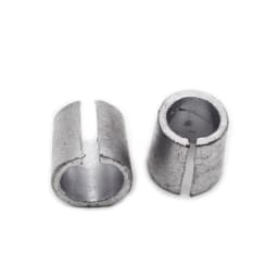 2 Pcs Car Battery Post Adaptors Sleeves Car Battery Terminal Converters Post Adaptors Sleeves Positive Negative Repair Shim