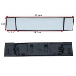 Car Clip On Rear View Mirror Convex Mirror Driving Safety Universal Wide Angle Rear View Mirror Auto Car Interior Mirrors