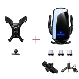 Car Phone Holder For Nissan Qashqai j10 2013 2012 2011 2010 2009 2008 Fixed Bracket Base Special Wireless Charging Phone Mounts