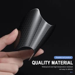 BLALION Car Door Handle Bowl Scratch Protective Stickers Carbon Fiber Protector Cover Car Handle Anti-collision Protection Strip