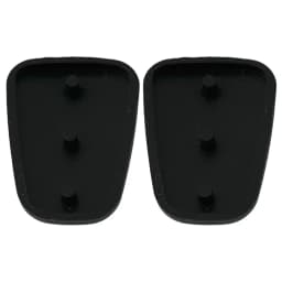 1 Pair For Hyundai I10 I20 I30 For KIA CEE'D CAR 2012 Car Remote Car 3 Buttons Key Fobs Case Rubber Shell Black Accessories