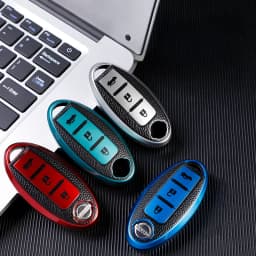 TPU Leather Car Key Case Cover for Nissan Leaf Micra Qashqai J11 J10 X Trail T32 Versa Note Patrol Key Fob Cover Accessories