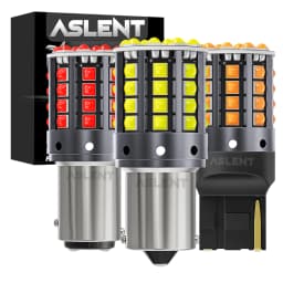 2x 1157 BAY15D P21/5W 1156 BA15S P21W BAU15S PY21W LED 95% Canbus 44SMD 7440 7443 W21W T20 Turn Signal Reverse Brake Light Bulb