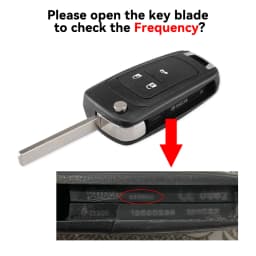 KEYYOU 1PCS 315/433Mhz ID46 PCF7941 Car Remote Key for Chevrolet Cruze Aveo Epica Lova Camaro Impala Trax Orlando 2/3/4 BTN