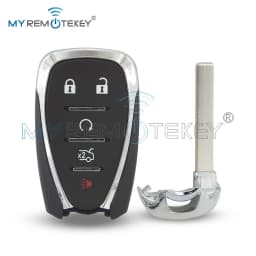 MYREMOTEKEY Smart Remote Car Key Shell Case Fob Replacement for Chevrolet Chevy Camaro Cruze Malibu 2016 2017 2018 2019 2020