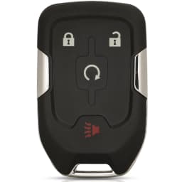 jingyuqin Smart Keyless Fob Shell for Chevrolet Tahoe Silverado Suburban Tahoe GMC Sierra Acadia Terrain YUKON Remote Key Case