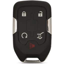 jingyuqin Smart Keyless Fob Shell for Chevrolet Tahoe Silverado Suburban Tahoe GMC Sierra Acadia Terrain YUKON Remote Key Case