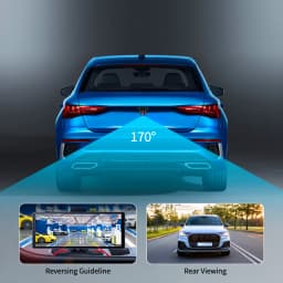 Imagebon 6m/10m AHD 1080P Backup Rear Camera 4 Pin 2.5mm Automatic Reversing Rearview Mirror Cam Car DVR