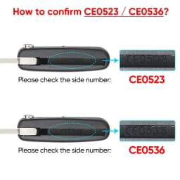 KEYYOU 1PCS 2BUTTONS For Citroen С2 C4 С3 С5 C6 For Peugeot 107 207 307 407 306 308 408 Partner CE0523 CE0536 Modified Car Key