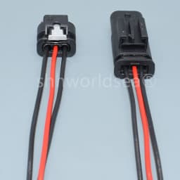 shhworldsea 3 Pin Auto Connector Reversing radar camshaft position sensor solenoid valve plug 4F0973703 4F0 973 703 1-1718644-1
