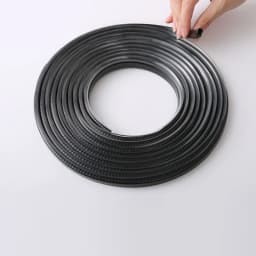 Car Door Protector Edge Scratch Strip Guard Trim Automobile Door Anti Collision Protection With Steel U Shape Edge Rubber Seal